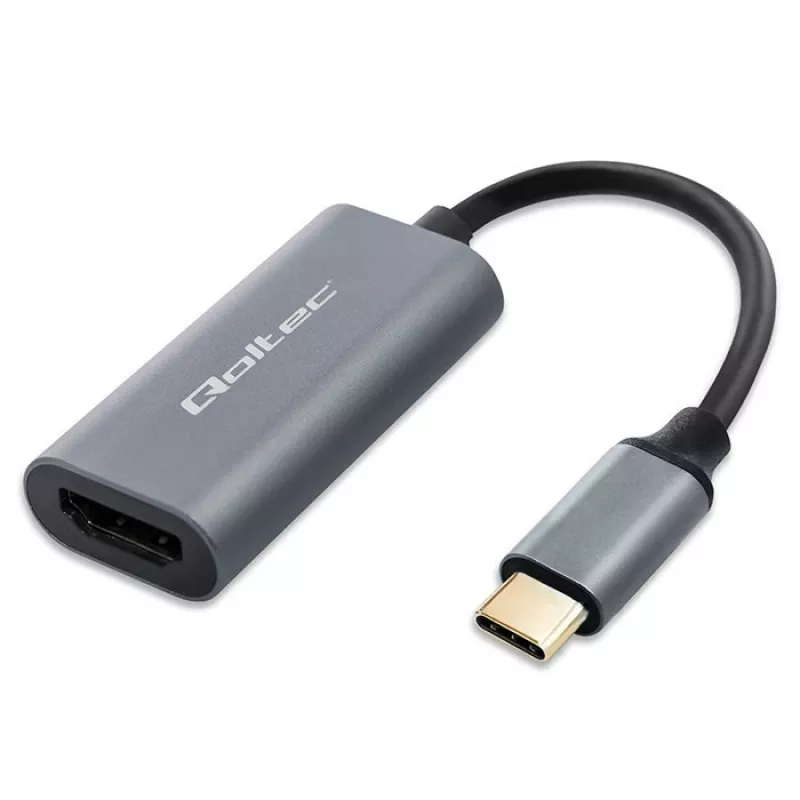 Adapter USB-C-HDMI-le 4K 60 Hz 32AWG QOLTEC