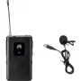 Lavalier-mikrofon Omnitronic UHF-E Series 527,5 MHz — juhtmega lavalier kõneks ja esitlusteks