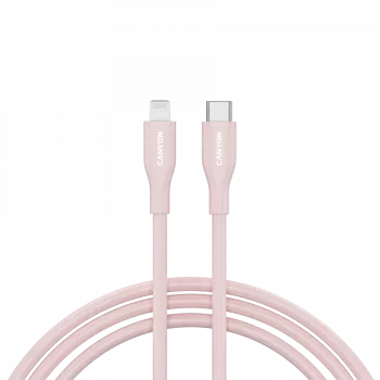 CANYON kaabel CLNM60 C-L 60W MFI 1m Silicon Pink