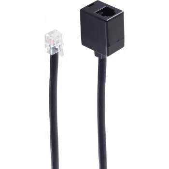 shiverpeaks BS70230-6/6 Telefonikaabel 10 m Must (BS70230-6/6)