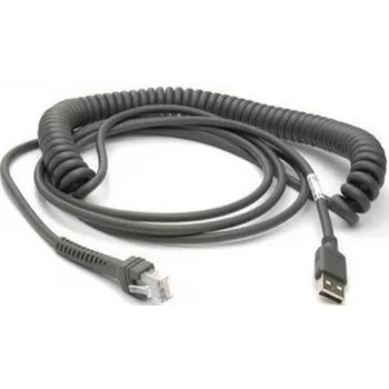 Datalogic USB-kaabel USB-kaabel, tüüp-A, spiraalne, 3,6 m (CAB-467)