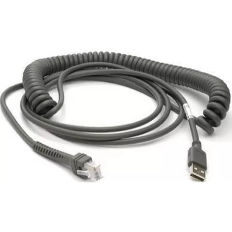 Datalogic USB-kaabel USB-kaabel, tüüp-A, spiraalne, 3,6 m (CAB-467)