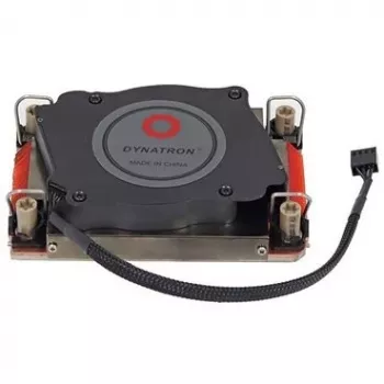 1U Top-Blower CPU-jahuti Dynatron S3 Intel LGA 4677-le, aktiivne madalprofiil