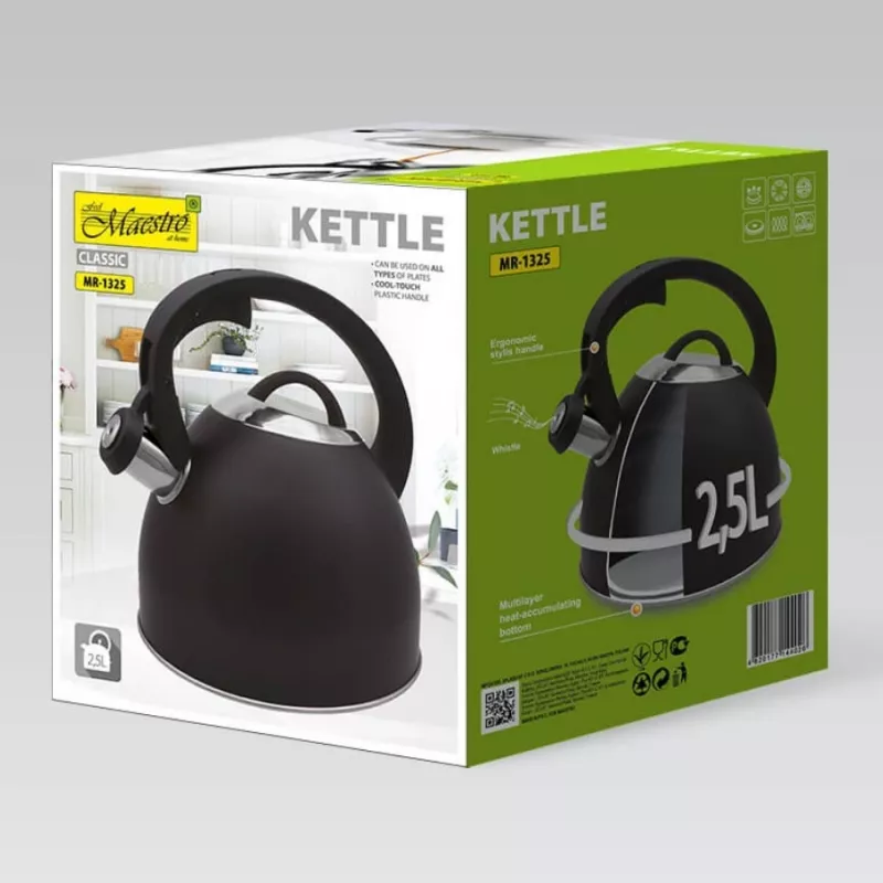 Pliidikann Maestro MR-1325 2,5 l, must