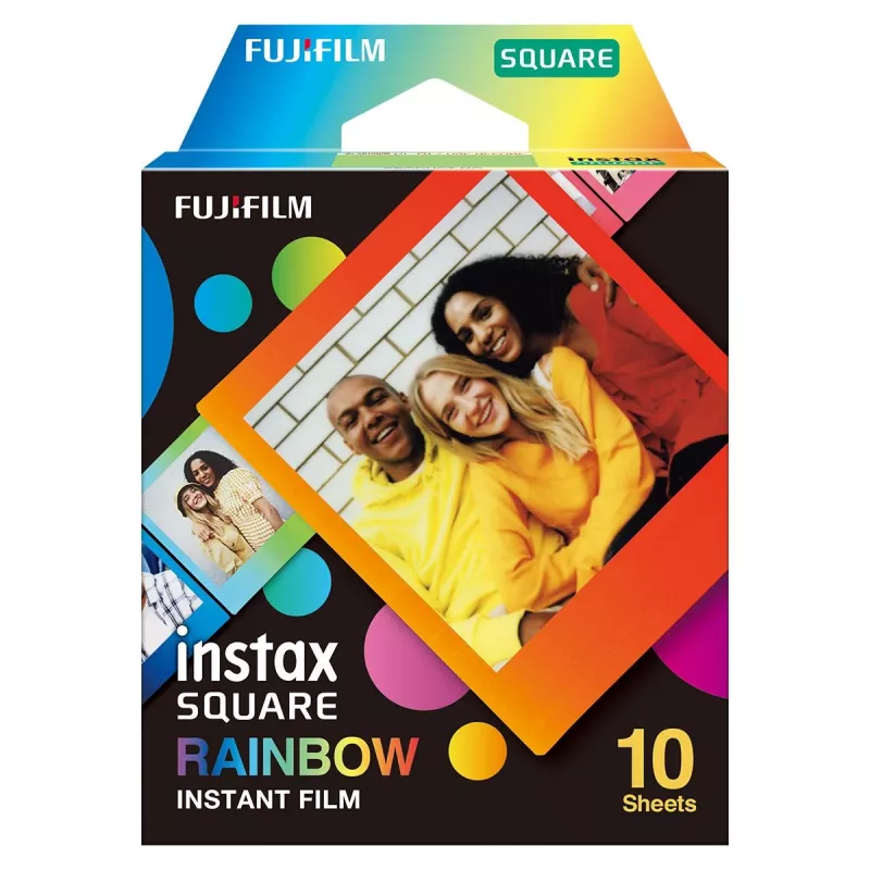 Kiirpildifilm Fujifilm SQUARE Rainbow 10 tk