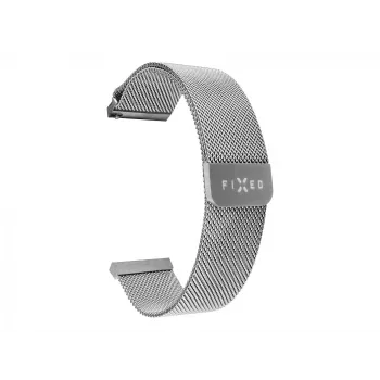 Vahetatav võrkrihm FIXED FIXMEST-22MM-SL — 22 mm kiirkinnitusega hõbedane roostevaba teras