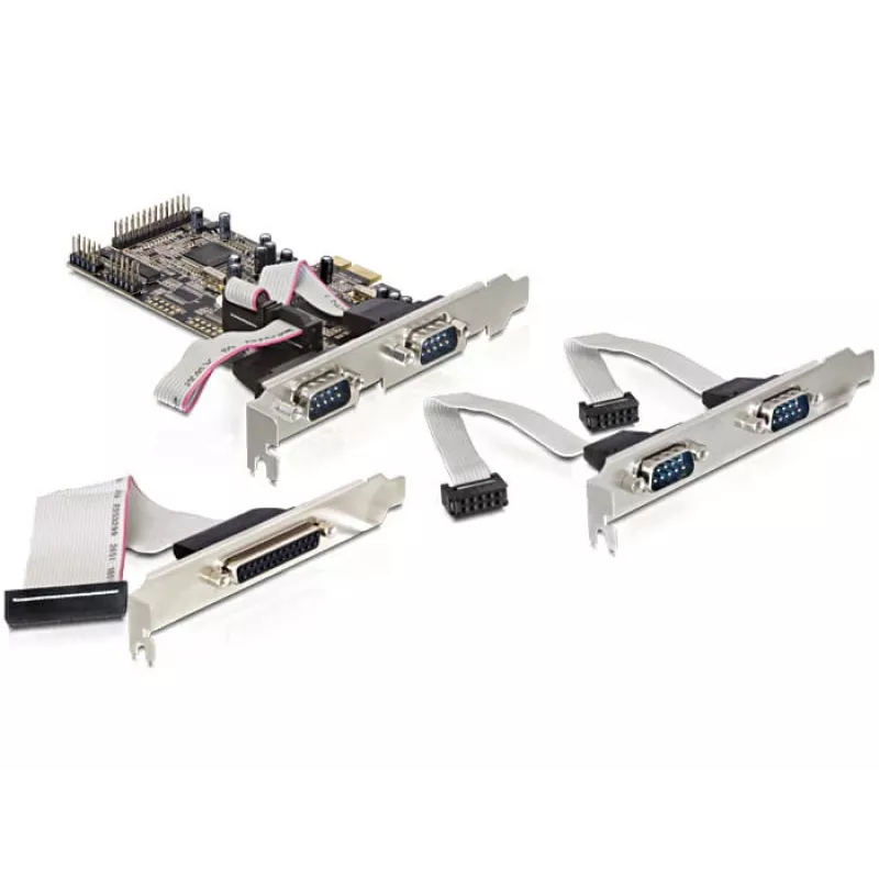 PCI Express kaart DeLOCK 89177 4 x jada 1 x rööp