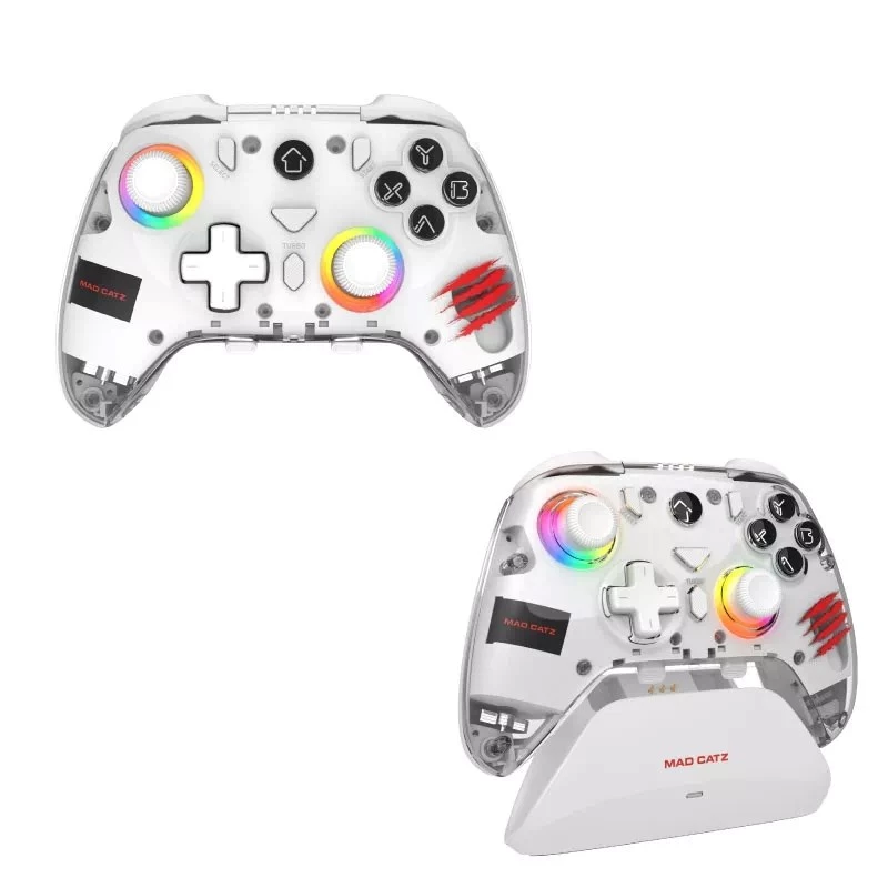 Mängupult Mad Catz C.A.T. 17 CUSTOMIZABLE — juhtmega mängupult, programmeeritavad nupud, ergonoomiline disain
