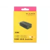 Adapter HDMI (pistik) > HDMI (pesa), EDID-emulaator (must)