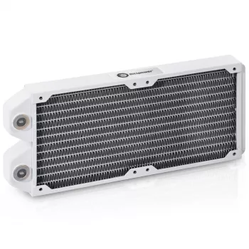 BitsPower Tarasque II 240S radiaator — Vask, 240 mm, 120×273,5×24,5 mm, Valge