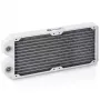 BitsPower Tarasque II 240S radiaator — Vask, 240 mm, 120×273,5×24,5 mm, Valge
