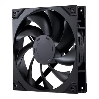 Phanteks M25 Gen2 140mm PWM korpuseventilaatorid - 3 tk, must
