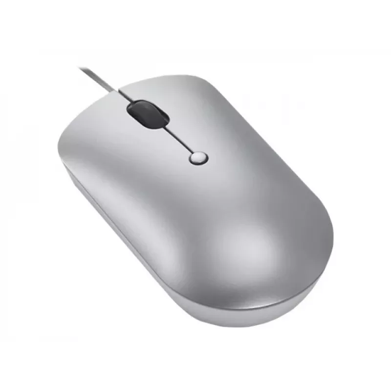 Juhtmega optiline mõlemakäeline hiir Lenovo 540 USB USB-C, 3 DPI režiimi, hall, 4 nuppu, 1,8 m kaabel