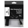 Gembird A-MDPM-HDMIF-02 videokaabli adapter Mini DisplayPort HDMI Type A (Standard) must