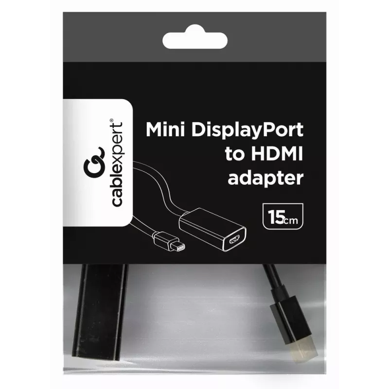 Gembird A-MDPM-HDMIF-02 videokaabli adapter Mini DisplayPort HDMI Type A (Standard) must
