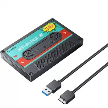 ORICO 2,5-tolline HDD väline korpus 2580U3 USB 3.0 2,5-tollistele SATA-draividele
