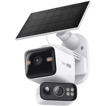 TP-Link Tapo C645D KIT, Päikeseenergial töötav pööratav/kallutatav juhtmevaba kaamera, 3MP