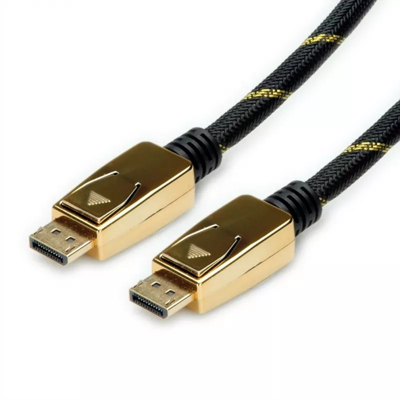 DisplayPort-kaabel ROLINE 11.04.5922 3 m Must Kuldne