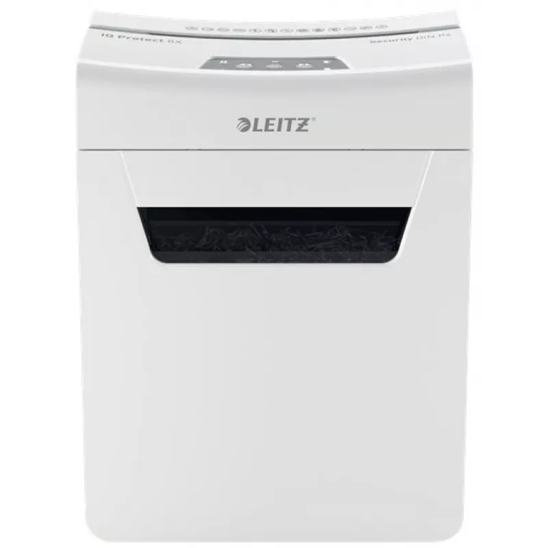 Leitz IQ Protect Premium paberihundi 8X P4, 4 x 40 mm, 14 L, 125 lehte, 55 dB, puutetundlik, 8 lehte