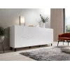 Kummut Cama Meble ETNA 200x42x82 cm, valge matt, puitlaastplaat, 16 mm raam