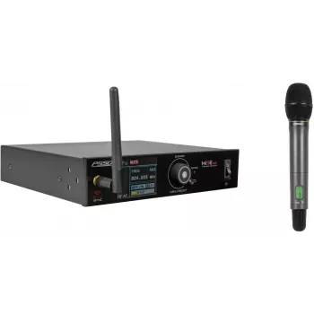 Juhtmeta mikrofoni komplekt PSSO WISE ONE dünaamiline mikrofon 823–832 MHz / 863–865 MHz