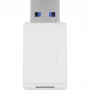 Goobay 55225 kaabli soovahetaja USB-C USB 3.0 Type A valge