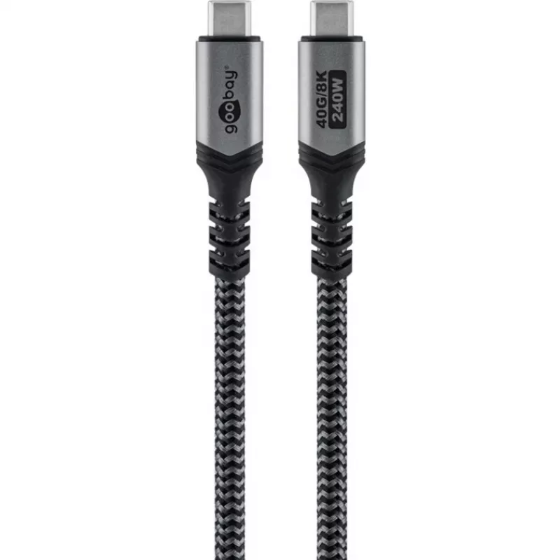 Goobay 74213 USB-kaabel, must