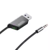 Savio TR-16 saatja AUX-adapter käed-vabad funktsiooniga, Bluetooth 5.3, Google Assistant/Siri
