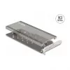 DeLOCK PCI Express 4.0 x16 kaart kuni 4 sisemise NVMe M.2 Key M pesaga koos radiaatori ja ventilaatoriga