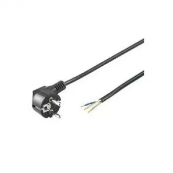Toitekaabel Goobay CEEE 7/7 Must 5 m CEE7/7 96034 WENTRONIC