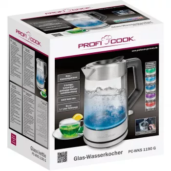 Proficook elektriline klaasveekeetja PC-WKS 1190 G