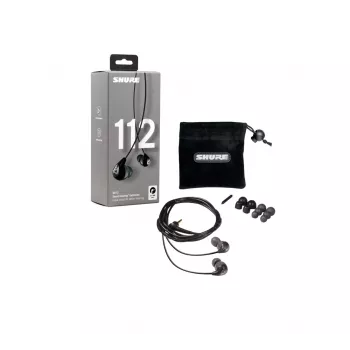 Shure SE112-GR juhtmega kõrvaklapid, sissekõrvaklapid, kõned/muusika, must, hall