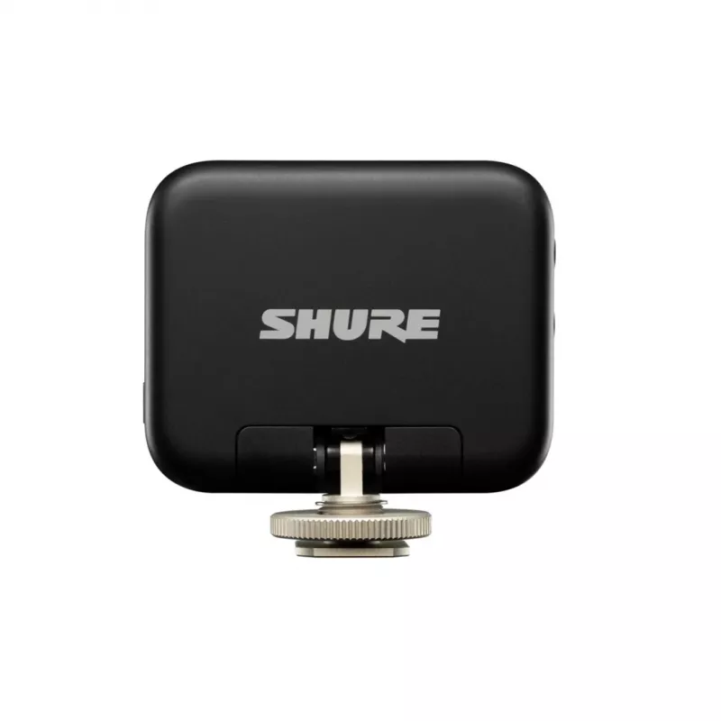 Juhtmevaba kaamerale kinnitatav vastuvõtja Shure MV-R-Z6 — 50–20000 Hz, 30 m leviulatus, 12–15 V, 308×101×38 mm, 0,429 kg, must