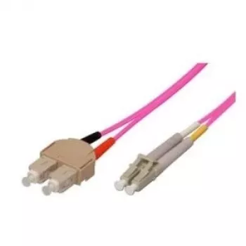 Tecline exertis Connect – ühenduskaabel – SC multimoodne (M) LC multimoodsele (M) – 3 m – fiiberoptiline – 50/125 mikromeetrit – OM4 – akvamariin (39885603)