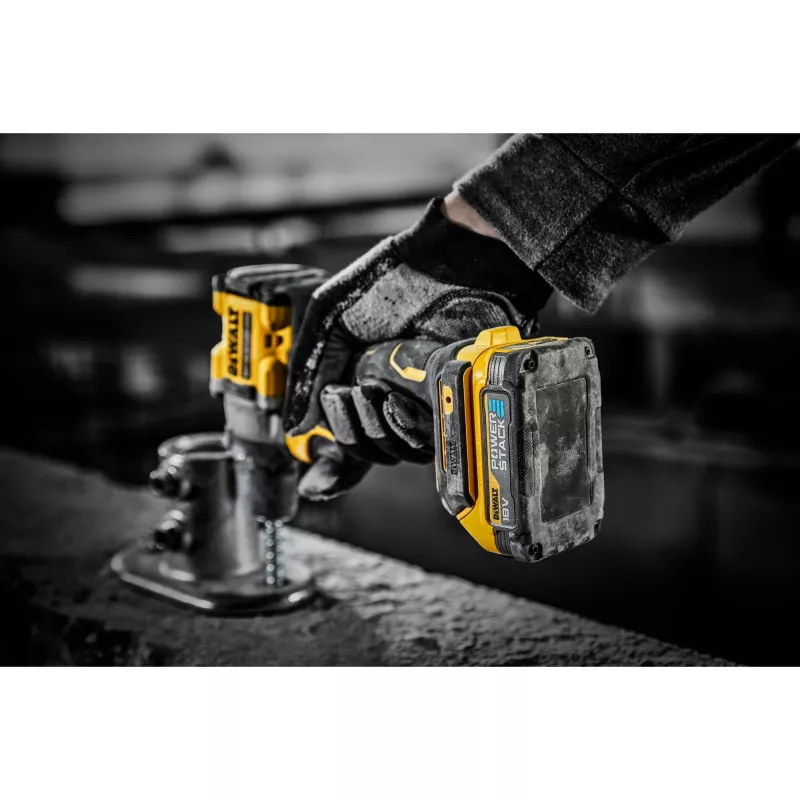 Püstolkäepidemega trell DeWALT DCD805E2T-QW, 18V Li-Ion 1.7Ah x2, harjadeta, 2000 RPM, 90 Nm, 13 mm padrun
