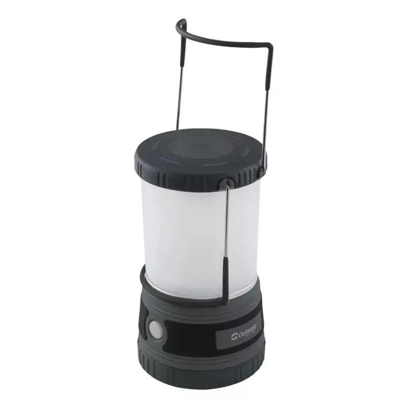 USB-toitel matkalatern Outwell Carnelian DC 1000, LED 1000 lm, 2700 K, Li-Ion, ABS/alumiinium, 115×115×200 mm