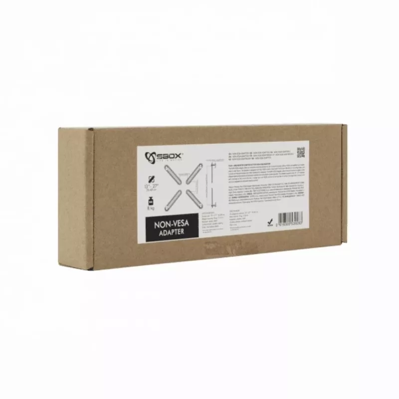 Kuvaradapter SBOX NON-VESA — universaalne mitte-VESA kinnitusadapter kuvaritele (mudel 0 )