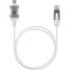 Goobay Ethernet-kaabel USB-C 3.1 RJ45-le õhuke 2 m - ühendab ruuteri, modemi või (74387)