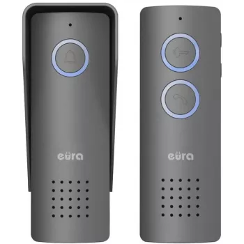 Juhtmeta intercom EURA ADP-80A3 grafiit