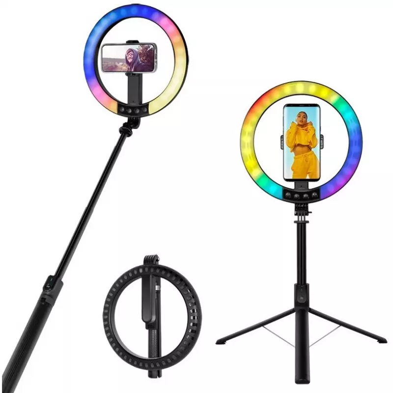 LogiLink nutitelefoni ringvalgusti selfie-pulga statiiviga, DM 20cm (AA0156)