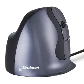 Evoluent Verticalhiir D Small - Hiir - Ergonoomiline - Laser - 6 nuppu - Juhtmega - USB