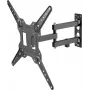 Vision VFM-WA4X4/3 - kinnituskomplekt (seinaõlg) - kahe liigendõlaga - LCD-Display jaoks - külmvaltsitud teras - Must - Ekraani suurus: 94-152,4 cm (37-60)