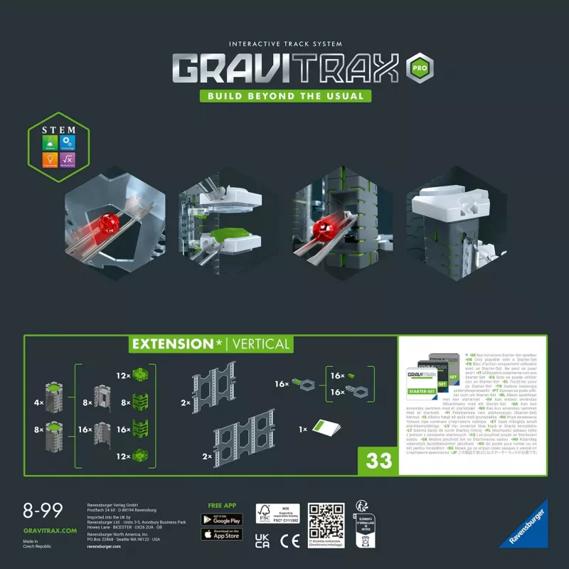 Stardikomplekt Gravitrax PRO vertikaalne