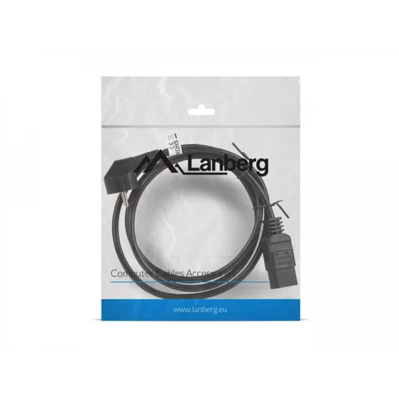 Toitekaabel CEE 7/7 - IEC 320 C19 16A VDE 1,8M must