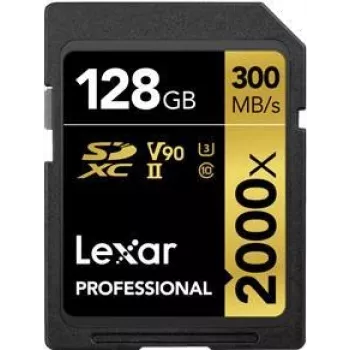 Välkmälu Lexar 2000x 128 GB SDHC Class 10