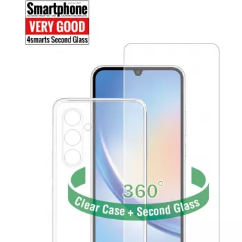 4smarts 540694 ümbris Samsung Galaxy S23 FE-le, löögikindel, kriimustuskindel, läbipaistev