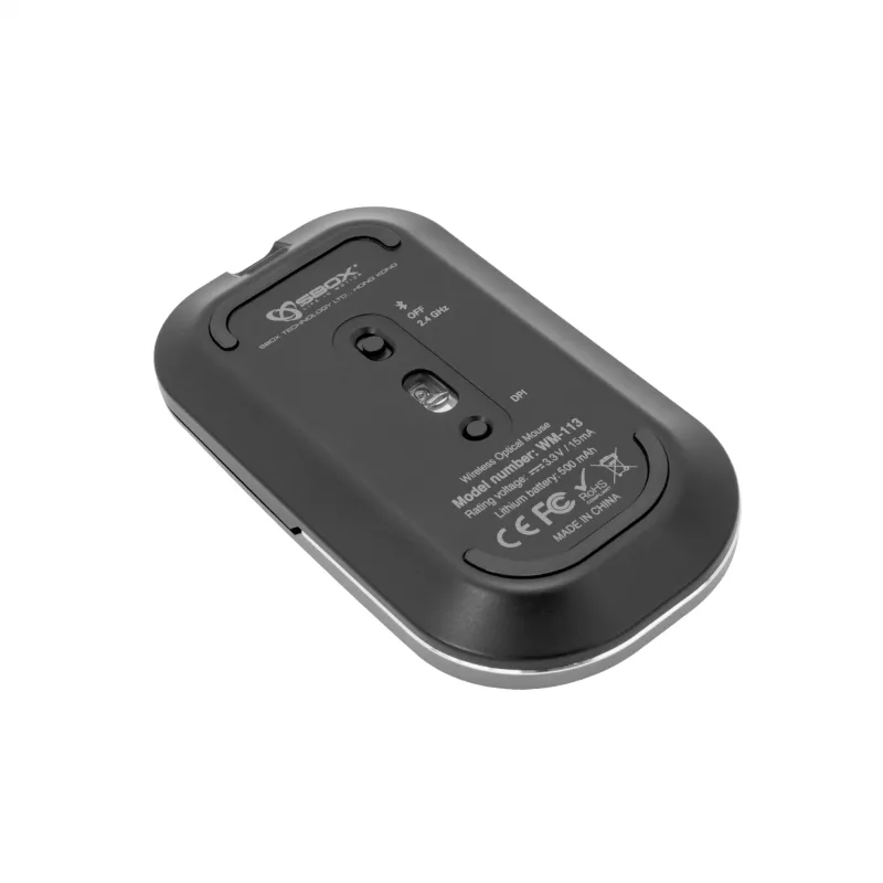 Hiir SBOX WM-113 Juhtmevaba RF Juhtmevaba + Bluetooth + USB USB-C