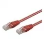 Wentronic Goobay CAT 5e paigalduskaabel, U/UTP, punane, 7,5 m - CCA vasksegu (68389)