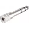 Kaabli soovahetaja ShiverPeaks BS57070-M 6,3 mm 3,5 mm roostevaba teras