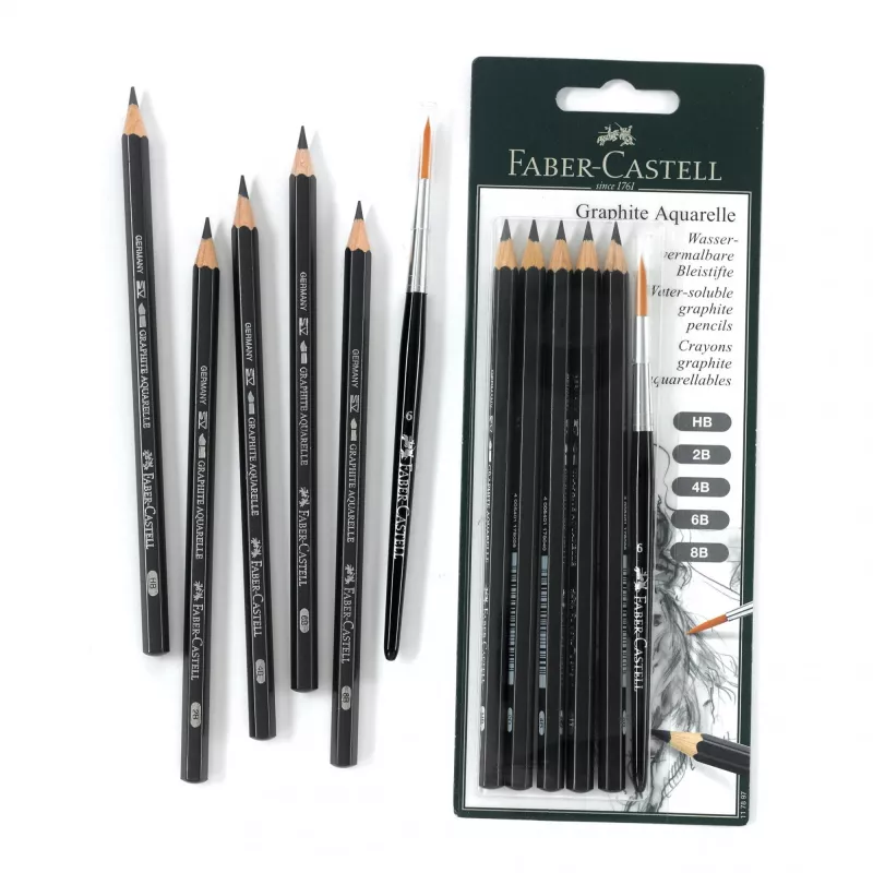 Grafiitpliiats Faber-Castell 117897 Multi 6 tk